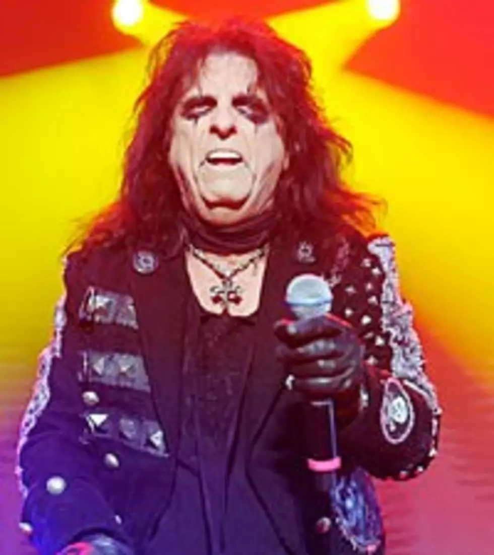 Alice Cooper Performing With Original Band Members at Rock Hall Induction