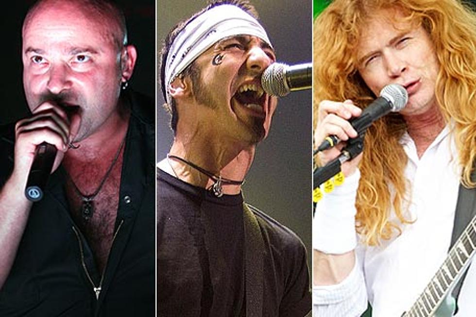 Disturbed, Godsmack, Megadeth Headlining Rockstar Mayhem Festival 2011