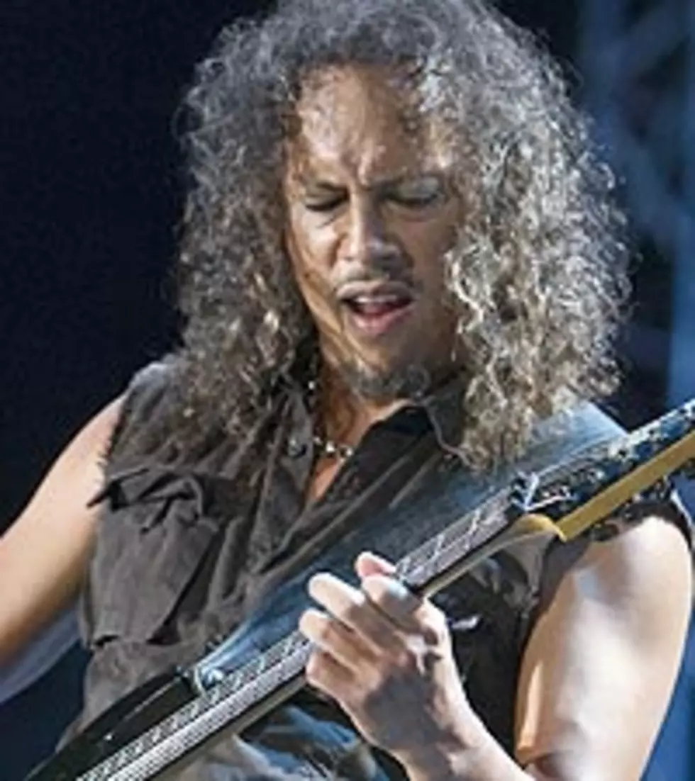 Metallica’s Kirk Hammett Selling Leather Guitar Straps