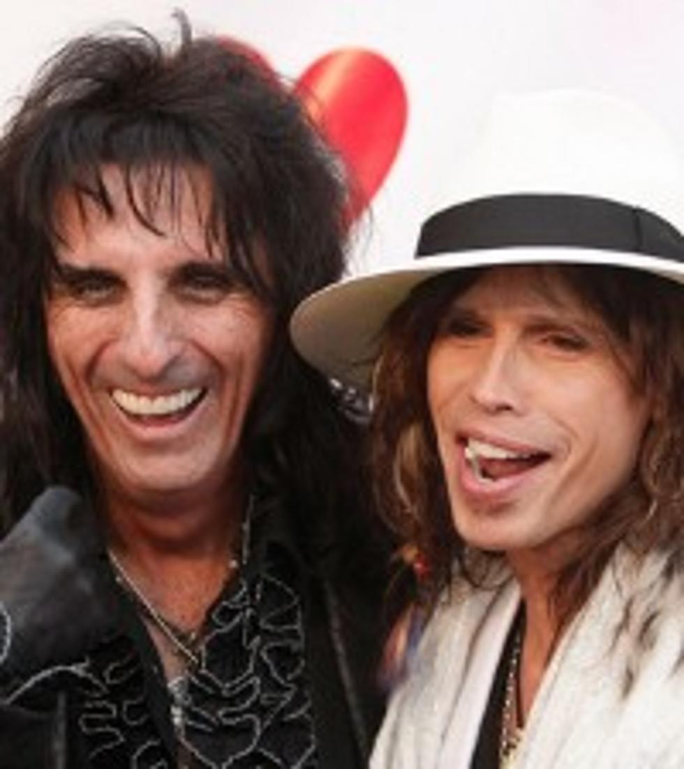 Steven Tyler and ‘Weird Al’ Yankovic Join Alice Cooper on Stage (VIDEO)