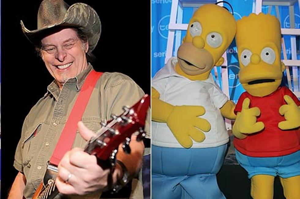 Ted Nugent Gets Homer Simpson’s Vote for President