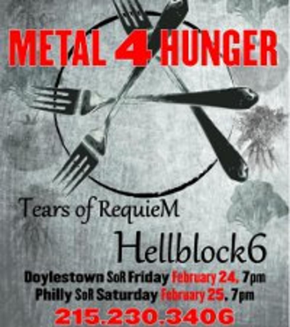 School of Rock Philadelphia Metal 4 Hunger Concert Set for Feb. 25