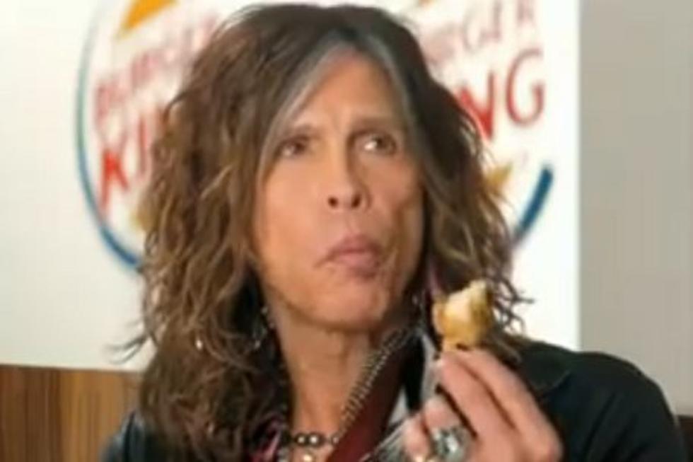 Steven Tyler Burger King Commercial: Aerosmith Legend Hocks Chicken Strips