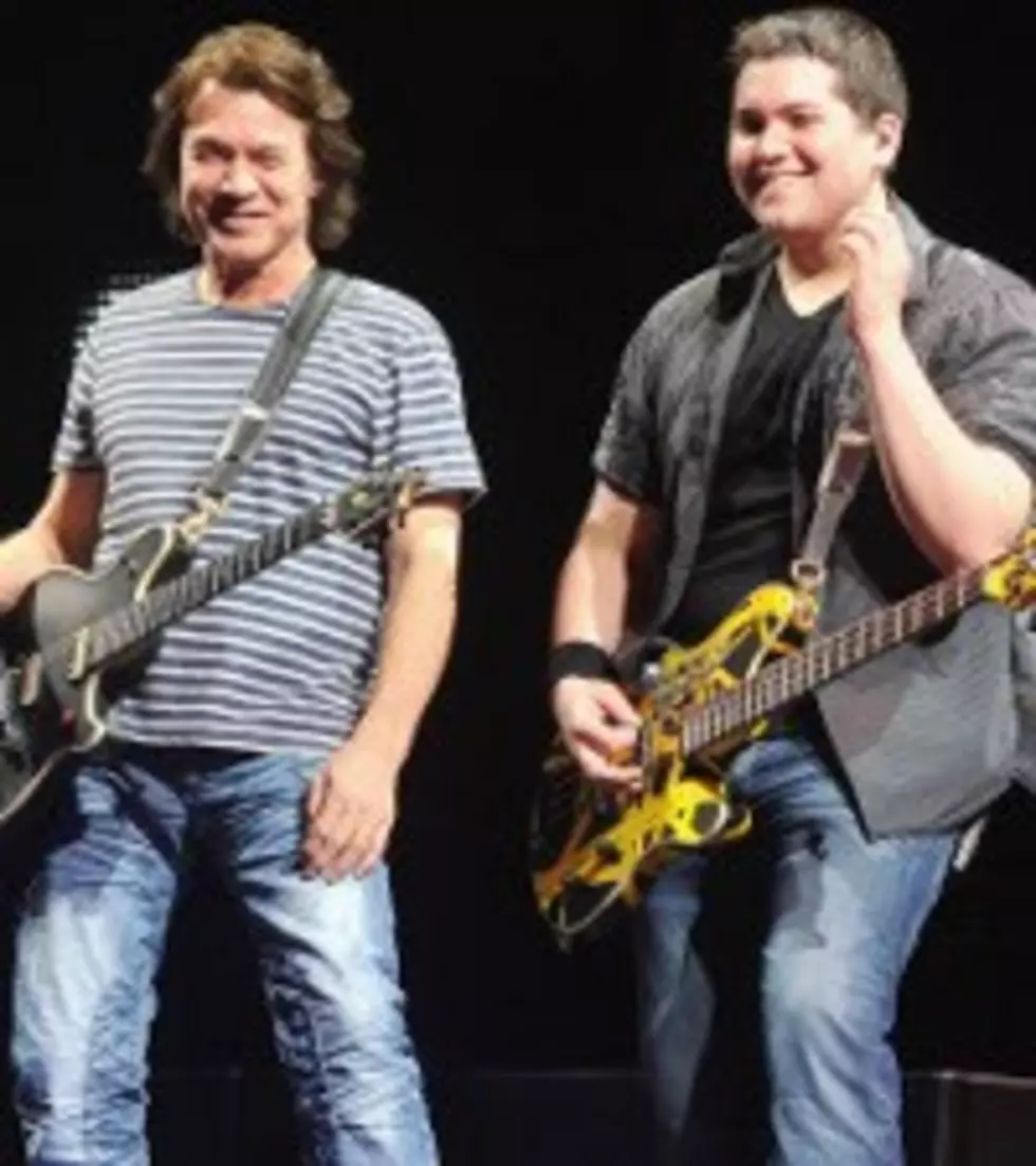 Eddie and Wolfgang Van Halen Discuss Their Relationship, Tour Cancellations (VIDEO)