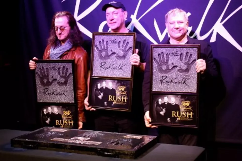 Rush, RockWalk Induction: Canadian Trio Cement Their Rock Icon Status