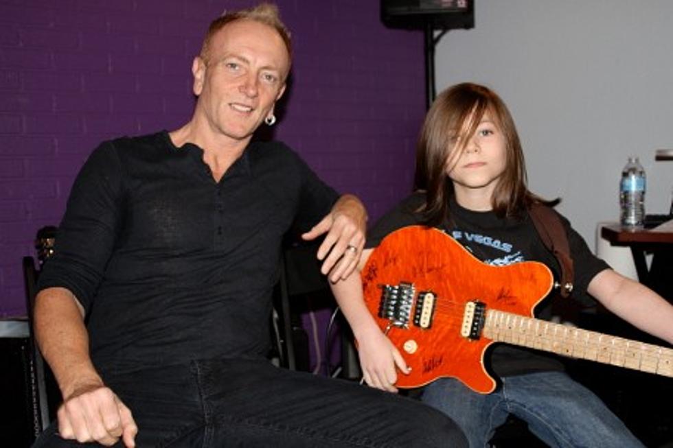 Def Leppard’s Phil Collen Meets Nine-Year-Old Guitar Phenom (VIDEO)