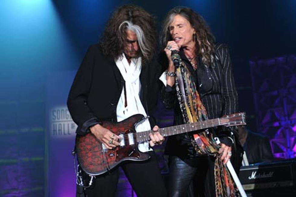 Aerosmith’s Steven Tyler + Joe Perry Inducted Into Songwriters Hall of Fame