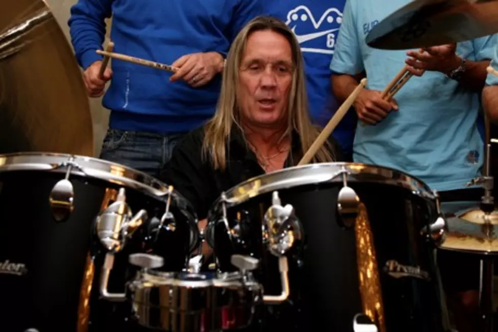 Iron Maiden Drummer Nicko McBrain Celebrates 61st Birthday Onstage