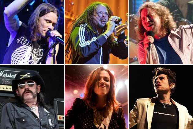 Alter Bridge Korn Pearl Jam Motorhead Halestorm AFI Alter Bridge Korn Pearl Jam Motorhead Halestorm AFI