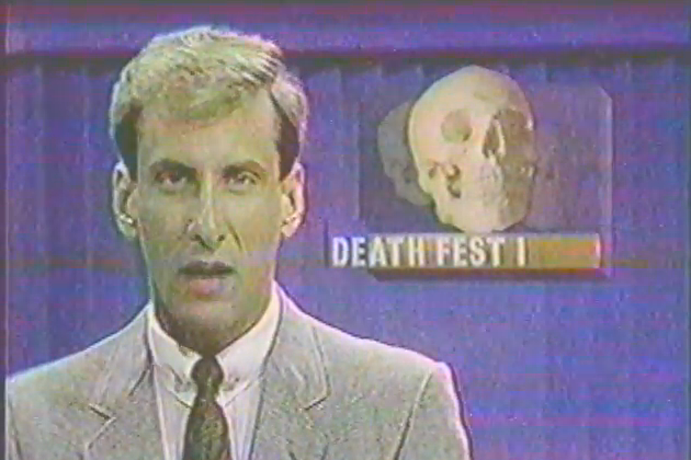 Flashback: News Coverage of Michigan Death Fest From 1990 [Watch]