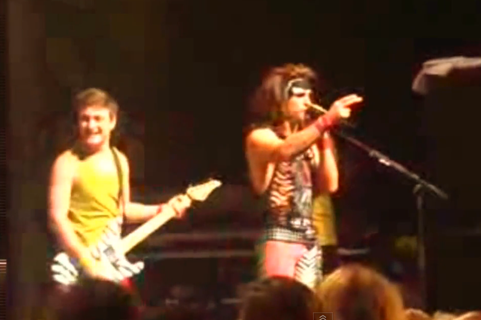 Fan Plays &#8216;Eyes of a Panther&#8217; On Stage With Steel Panther [Watch]