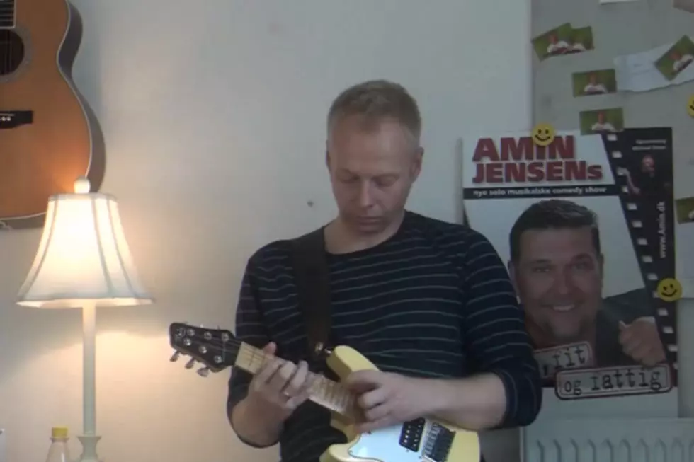 Man Shreds on Very Tiny Guitar [Watch]
