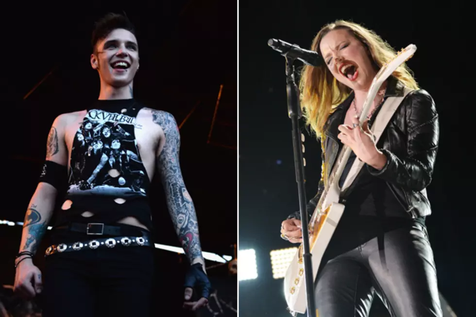 Battle Royale: Andy Black Rising Quick, But Lzzy Hale + Lindsey Stirling Hold Onto No. 1